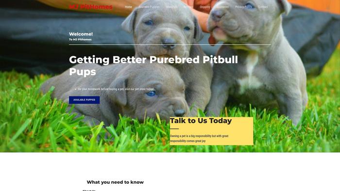 Mjpithomes.com - Pit Bull Puppy Scam Review