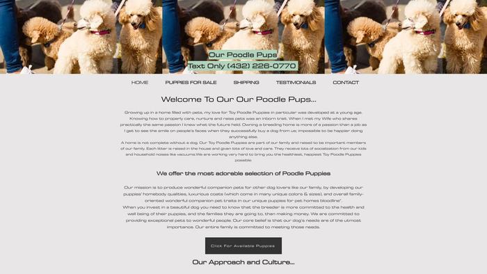 Ourpoodlepups.com - Poodle Puppy Scam Review