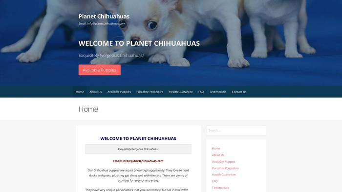 Planetchihuahuas.com - Chihuahua Puppy Scam Review