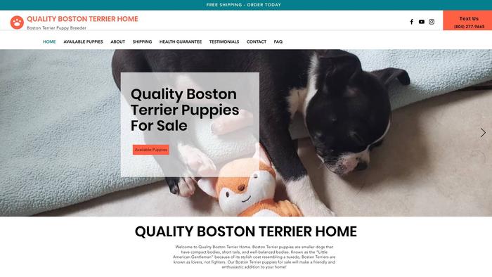 Qualitybostonterrierhome.net - Terrier Puppy Scam Review