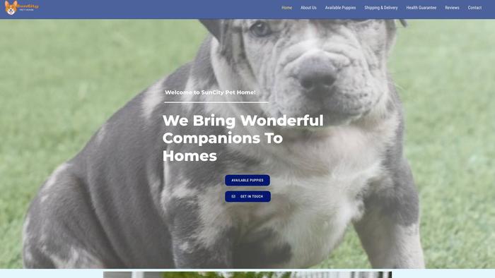 Suncitypethome.com - Pit Bull Puppy Scam Review