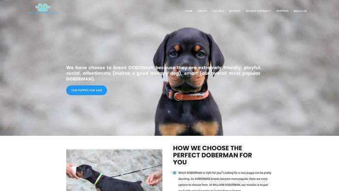 Williamdobermanpuppies.com - Doberman Pinscher Puppy Scam Review