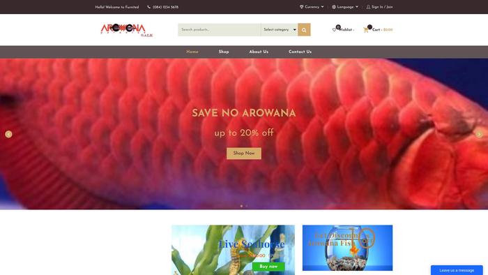 Arowanaparadisesale.com - Arowana Puppy Scam Review