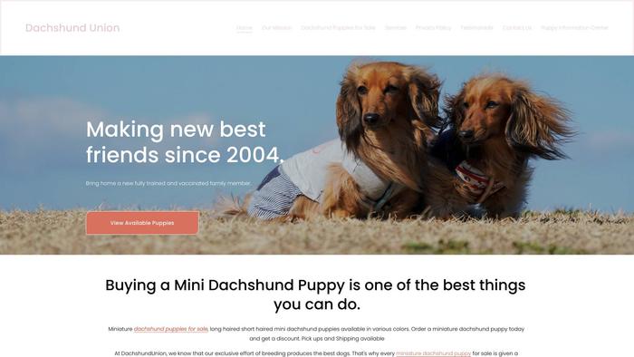 Dachshundunion.com - Dachshund Puppy Scam Review