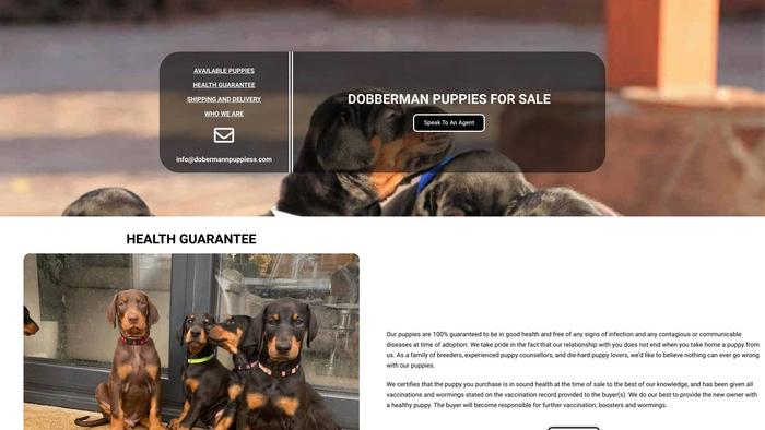 Dobermannpuppiess.com - Doberman Pinscher Puppy Scam Review