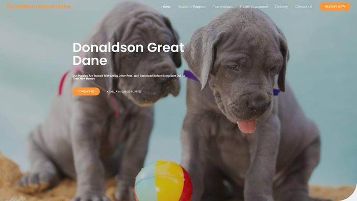 Donaldsongreatdane.com - Great Dane Puppy Scam Review