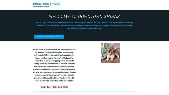 Downtownshibas.online - Shibhainu Puppy Scam Review