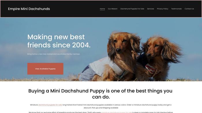 Empireminidachshunds.com - Dachshund Puppy Scam Review