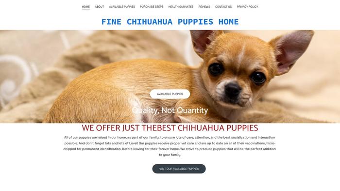 Finechihuahuapups.com - Chihuahua Puppy Scam Review