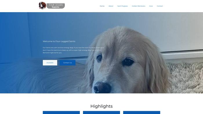 Fourleggedsaints.com - Golden Retriever Puppy Scam Review