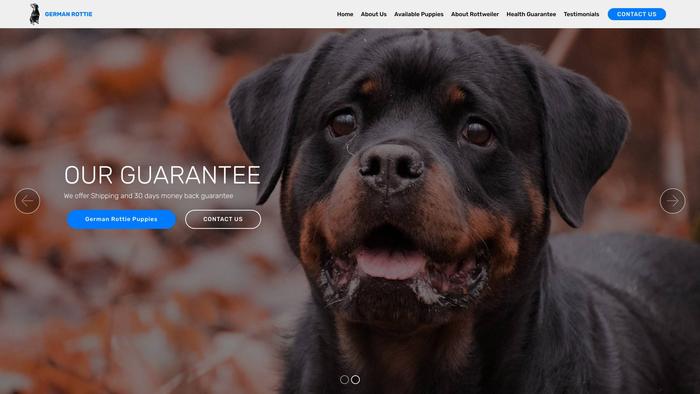 Germanrottiepuppies.com - Germanshepherd Puppy Scam Review