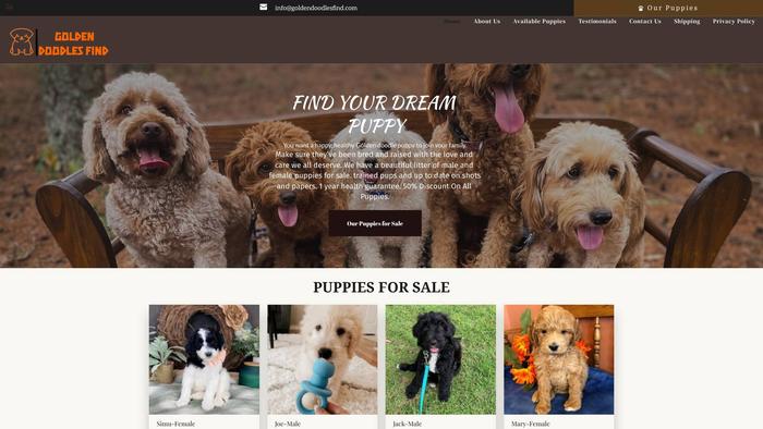 Goldendoodlesfind.com - Golden Doodle Puppy Scam Review