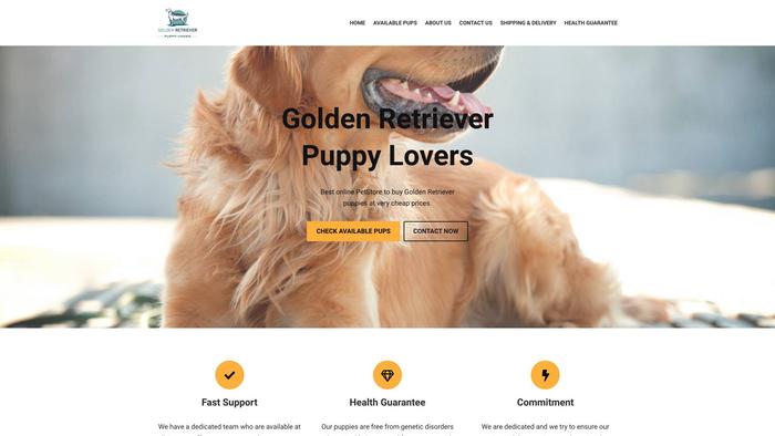 Goldenretrieverpuplovers.com - Golden Retriever Puppy Scam Review