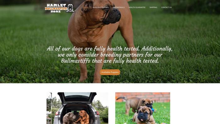 Hamletbullmastiffhome.com - Bull Mastiff Puppy Scam Review