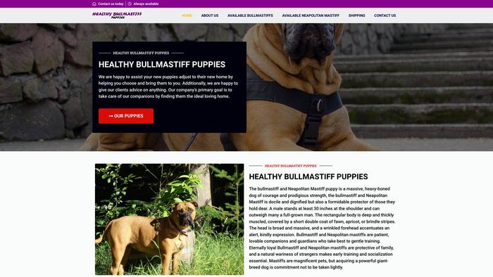 Healthybullmastiffpups.com - Bull Mastiff Puppy Scam Review