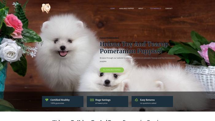 Helenatoyandteacuppomeranianpuppies.com - Pomeranian Puppy Scam Review