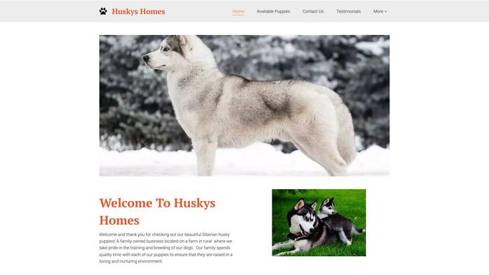 Huskyshomes.ulcraft.com - Husky Puppy Scam Review