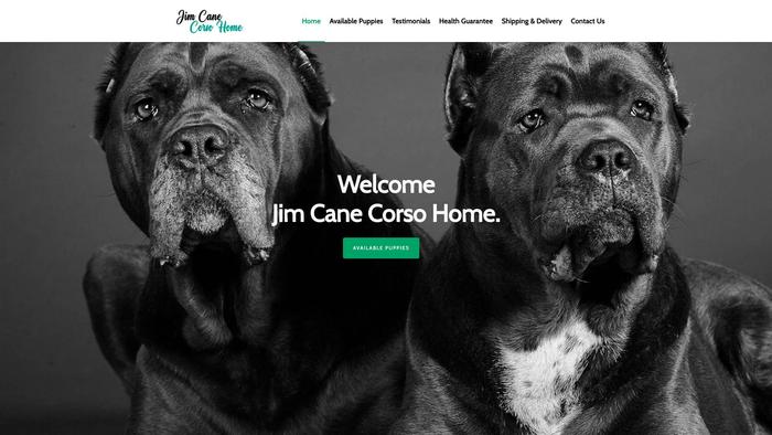 Jimcanecorsohome.com - Cane Corso Puppy Scam Review