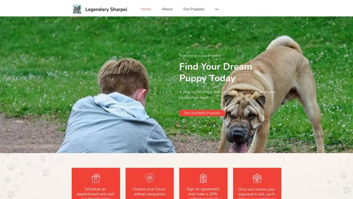 Legendarysharpei.store - Sharpei Puppy Scam Review