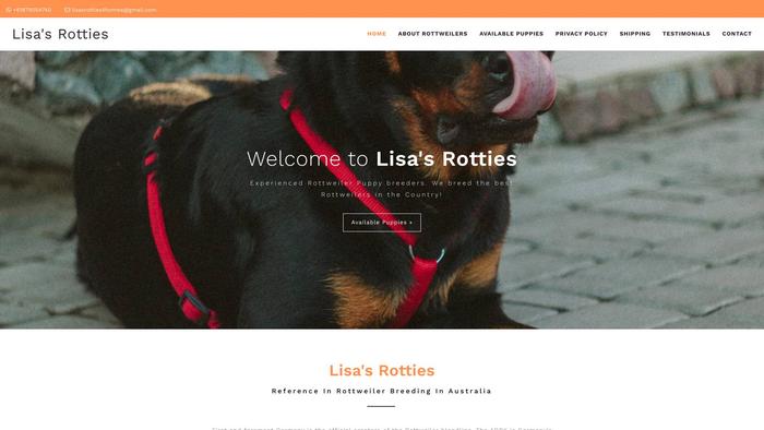 Lisasrotties.com - Rottweiler Puppy Scam Review