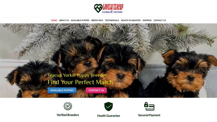 Lovely-teacupyorkies.com - Yorkshire Terrier Puppy Scam Review