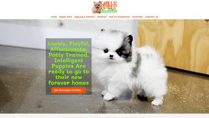 Lovelyteacuppomeranianpups.com - Pomeranian Puppy Scam Review