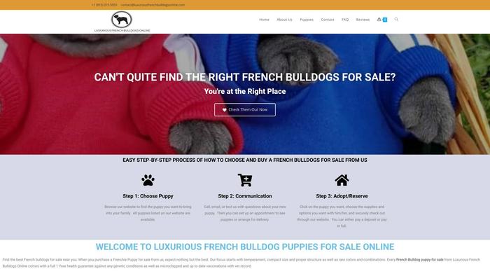 Luxuriousfrenchbulldogsonline.com - French Bulldog Puppy Scam Review