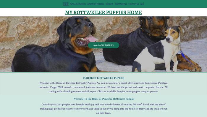 Myrottweilerpuppy.com - Rottweiler Puppy Scam Review