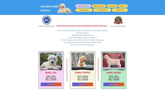 Nycgoldenretriever.com - Golden Retriever Puppy Scam Review