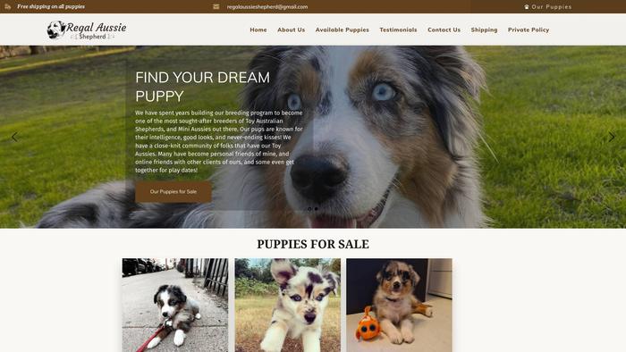 Regalaussieshepherd.com - Australian Shepherd Puppy Scam Review