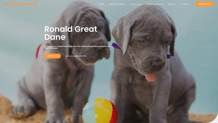 Ronaldgreatdane.com - Great Dane Puppy Scam Review