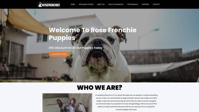 Rosefrenchies.com - French Bulldog Puppy Scam Review