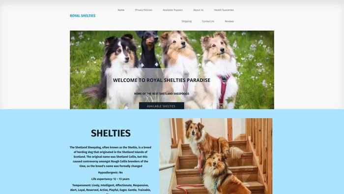 Royalsheltiehome.com - Sheltie Puppy Scam Review