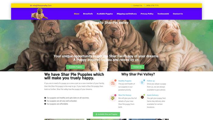 Sharpeivalley.com - Sharpei Puppy Scam Review