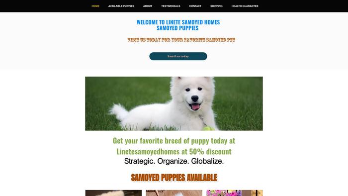 Snowsamoyedhome.com - Samoyed Puppy Scam Review