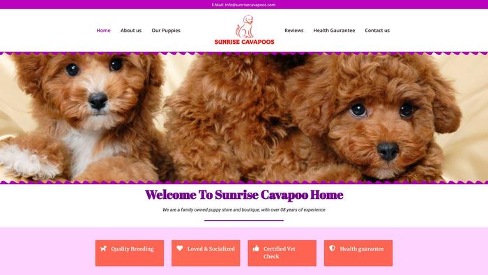 Sunrisecavapoos.com - Cavapoo Puppy Scam Review