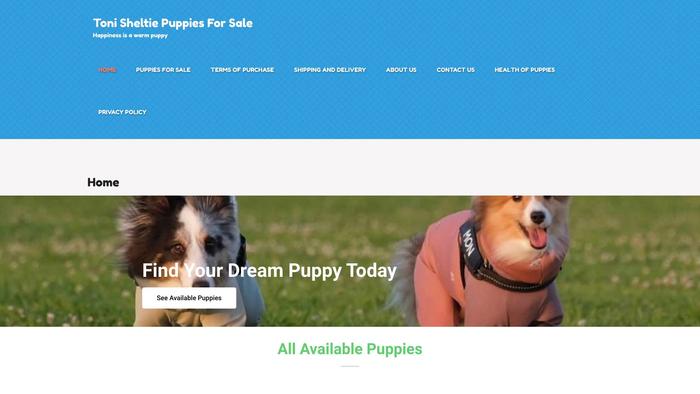 Tonisheltiehome.us - Sheltie Puppy Scam Review