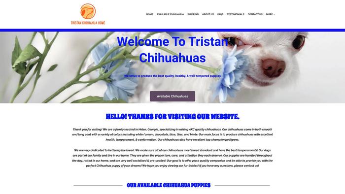 Tristanchihuahuahome.com - Chihuahua Puppy Scam Review