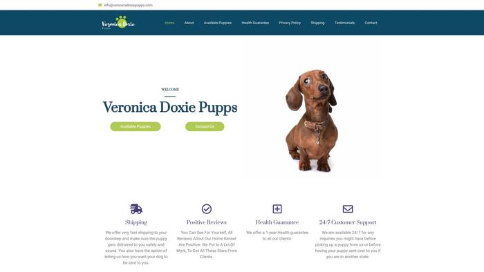 Veronicadoxiepupps.com - Dachshund Puppy Scam Review