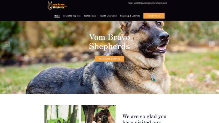 Vombravoshepherds.com - Germanshepherd Puppy Scam Review