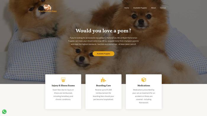 Wyattpomeranianhomes.com - Pomeranian Puppy Scam Review