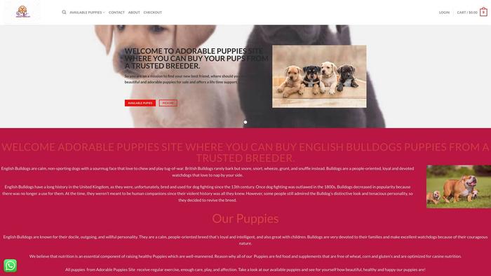 Adorablepuppies.site - English Bulldog Puppy Scam Review