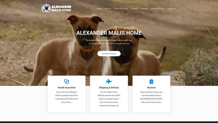 Alexandermalishome.com - Germanshepherd Puppy Scam Review