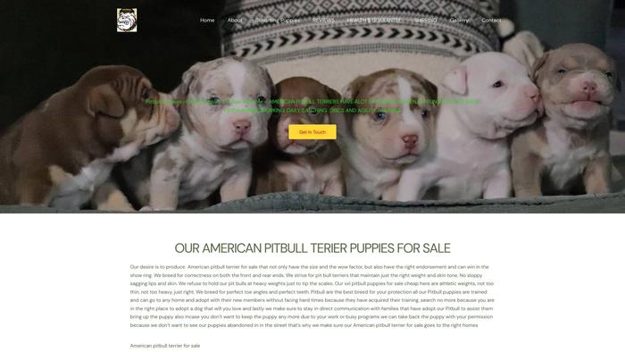 Balliah.com - Pit Bull Puppy Scam Review