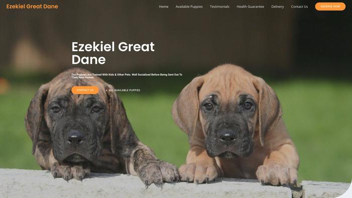 Ezekielgreatdane.com - Great Dane Puppy Scam Review