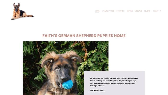 Faithgermanshepherds.com - Germanshepherd Puppy Scam Review