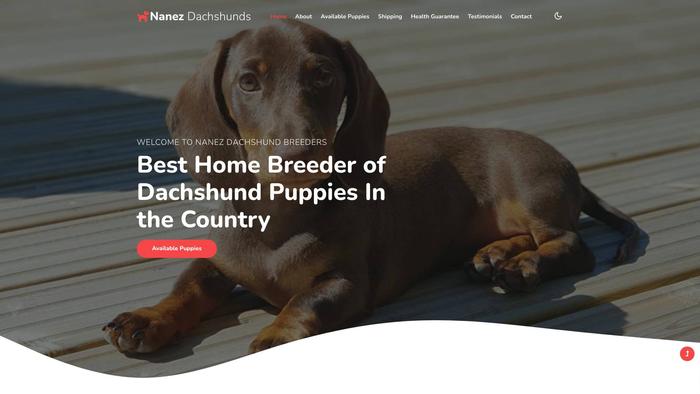 Nanezdachshundbreeders.com - Dachshund Puppy Scam Review