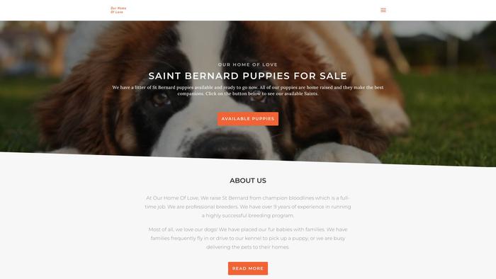 Ourhomeoflove.com - Saint Bernard Puppy Scam Review