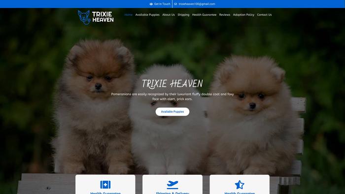 Trixieheaven.com - Pomeranian Puppy Scam Review