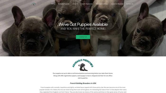 Adorablefrenchiesss.com - French Bulldog Puppy Scam Review